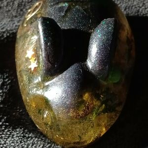 Handmade Resin Leo Astrology Bunny Figurine